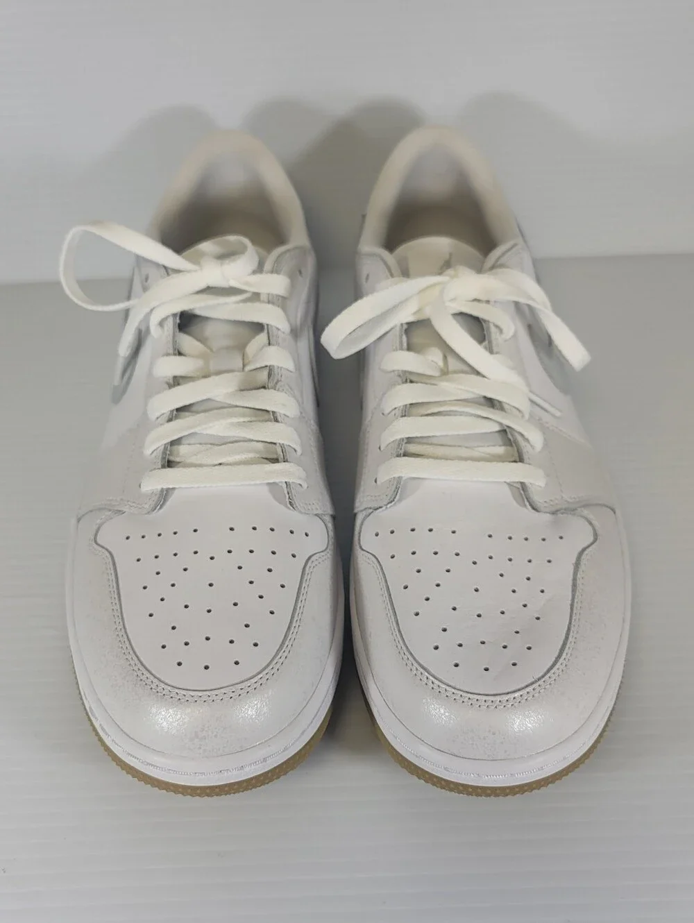 Mens Air Jordan RETRO 1 LOW GOLF White Gum Shoes New DD9315-111